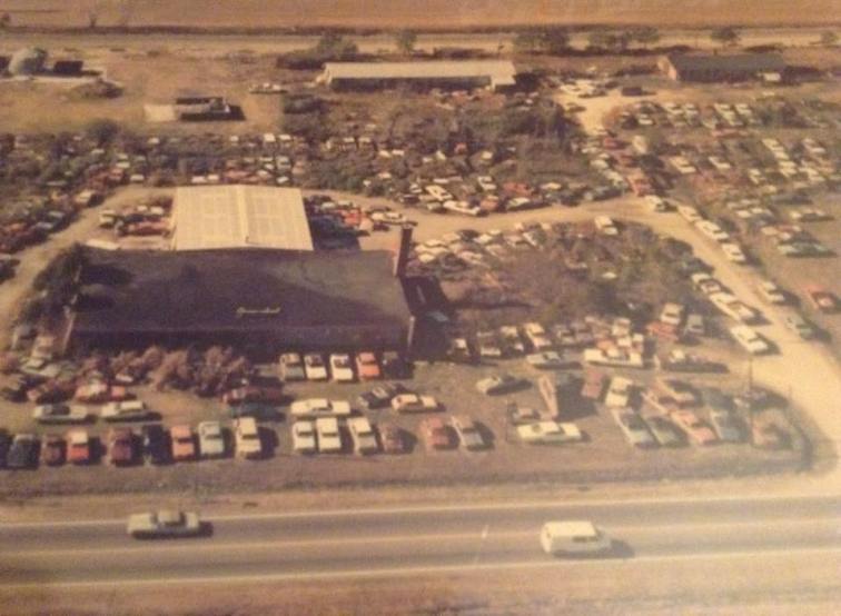 Aerial View of Collier Motors